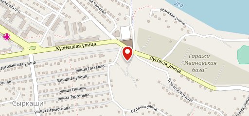Радора на карте