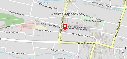 Радуга, Кафе на карте