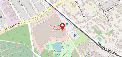 Радуга парк на карте