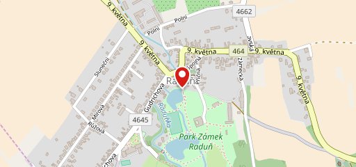 Restaurace Raduňka на карте