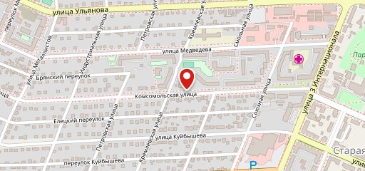 Радужное на карте