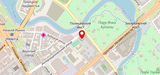 Радзивил на карте