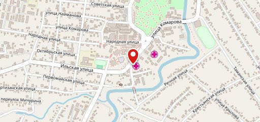 Раффинадзе на карте