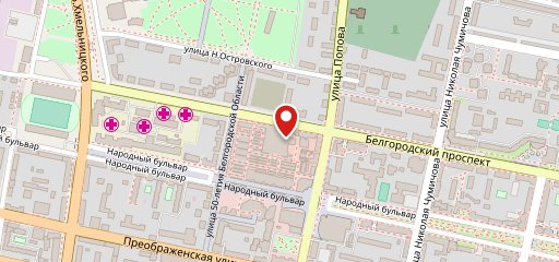 Raffood, Кафе быстрого питания на карте