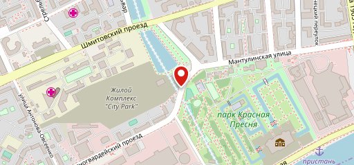 Райский Сад на карте