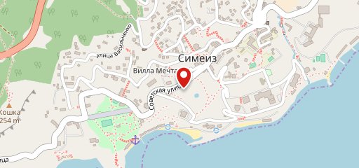Райский уголок на карте