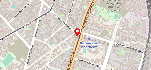 Райский Сад на карте