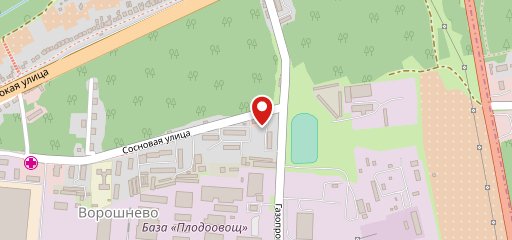 Кафе Райский Уголок на карте