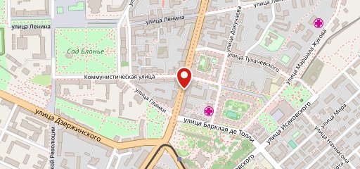 Ракета кофе на карте