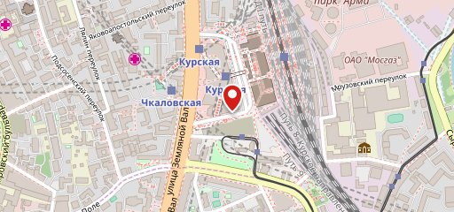 Ракета на карте
