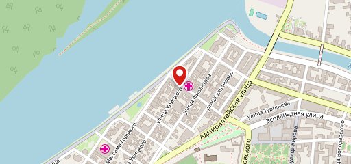 Рюмочная на Никольской на карте