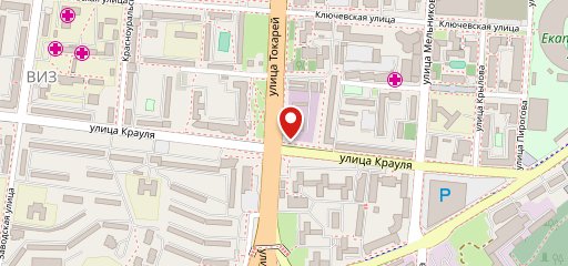 Ракикраб на карте