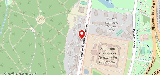 Раковая на карте
