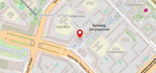 Рыжий рак на карте