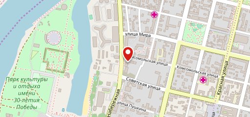 Раковая № 1 на карте