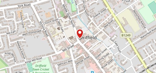Marmaris Pizza and Grill, Driffield на карте