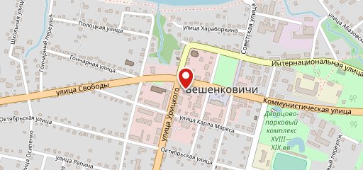 Рандеву Кафе Бешенковичского Райпо на карте