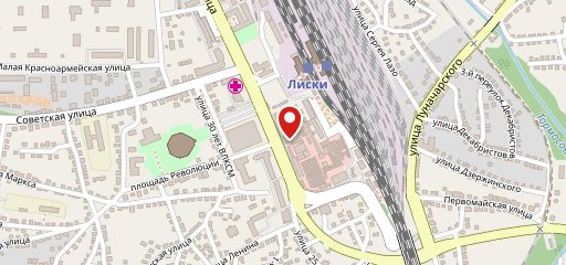 Рассвет на карте