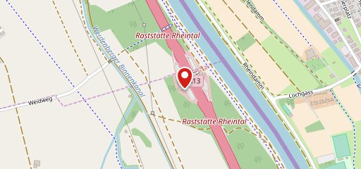 Raststätte Rheintal West на карте