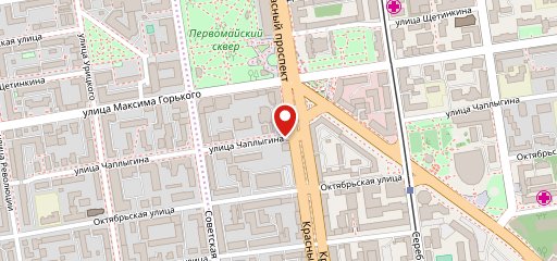 Soho на карте