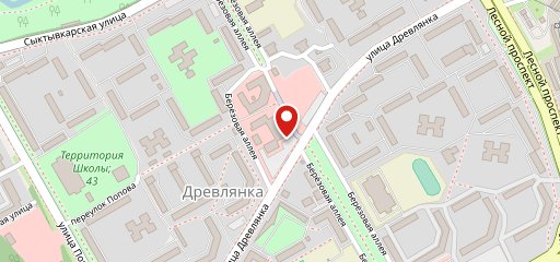 Район на карте