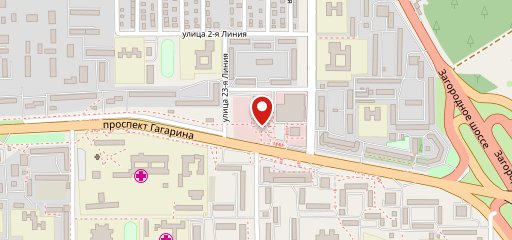 Райский Сад, кафе на карте