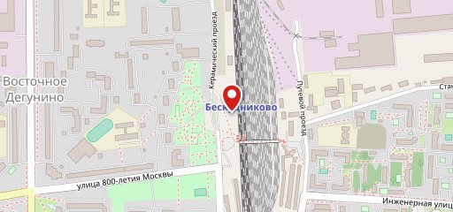 Райский сад на карте