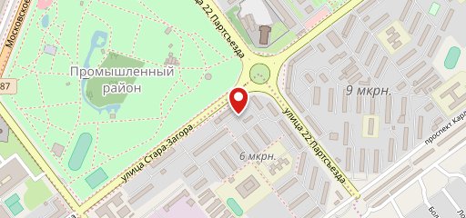 Разливной на карте