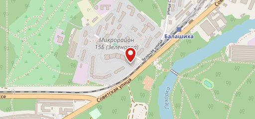Разливной № 1 на карте