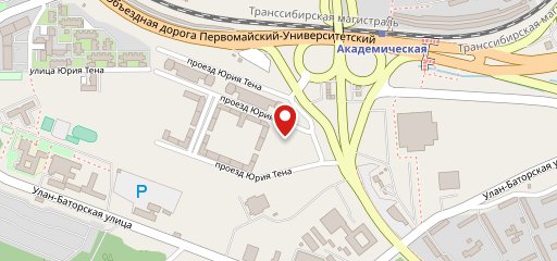 Разливной Переулок на карте
