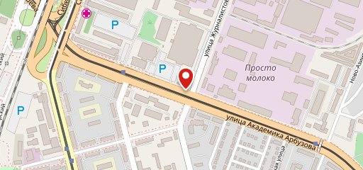 Разливные 1 на карте