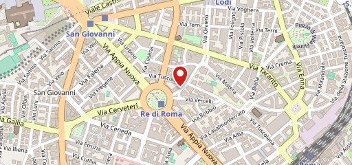 Trattoria Re di Roma на карте