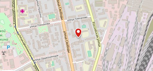 Ребрышковая на карте