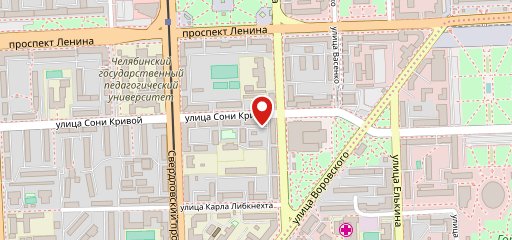Рёбрышковая на карте
