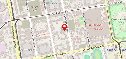 Ребрышковая на карте