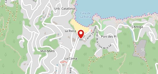 MADAME Pizza de Fuego Pizzería en Begur на карте