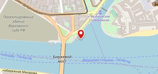 Речной на карте