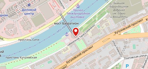 Ресторан Красный Бар на карте