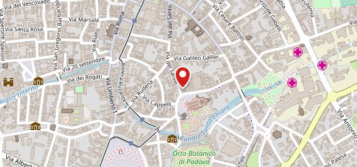 RED HOUSE CAFFE Padua на карте