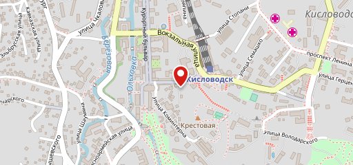 Красный дракон на карте