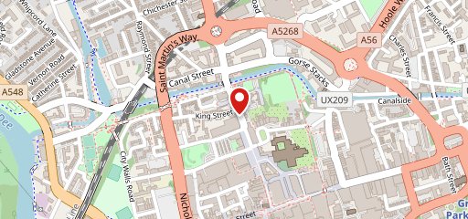 Red Lion Chester на карте