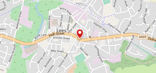 Red Lion на карте