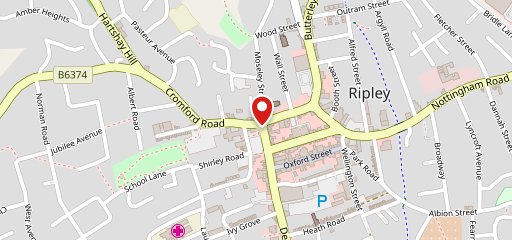The Red Lion - JD Wetherspoons на карте