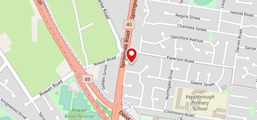 Red Rooster South Springvale на карте