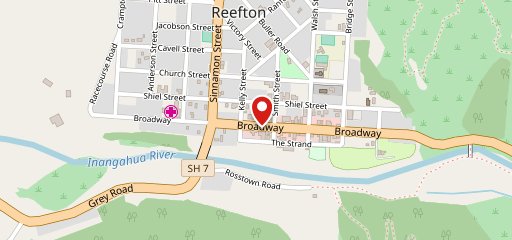 Reefton Auto Lodge на карте