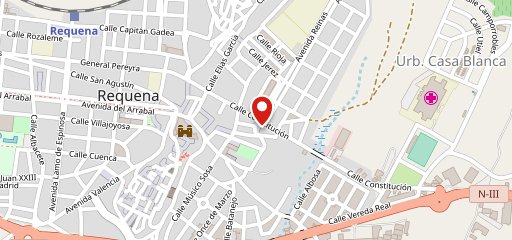 REINAS cafetería restaurante. на карте