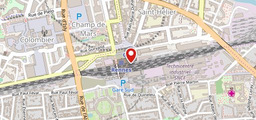 Relay Gare de Rennes Niveau 2 на карте