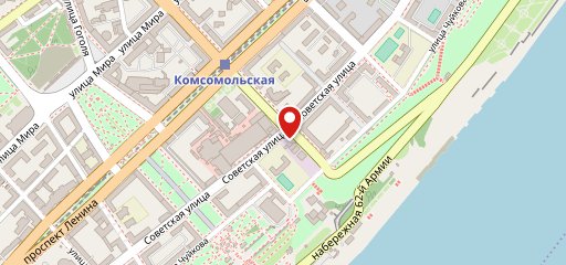 Рандеву, закусочная на карте