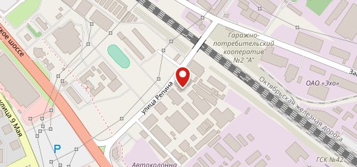 Репин на карте