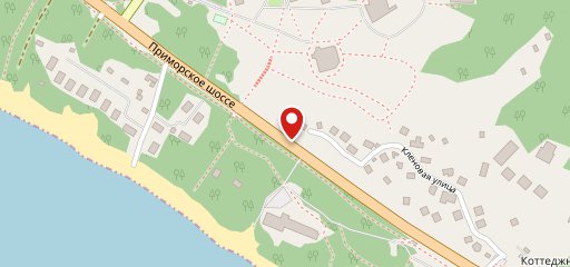 Пансионат Заря на карте